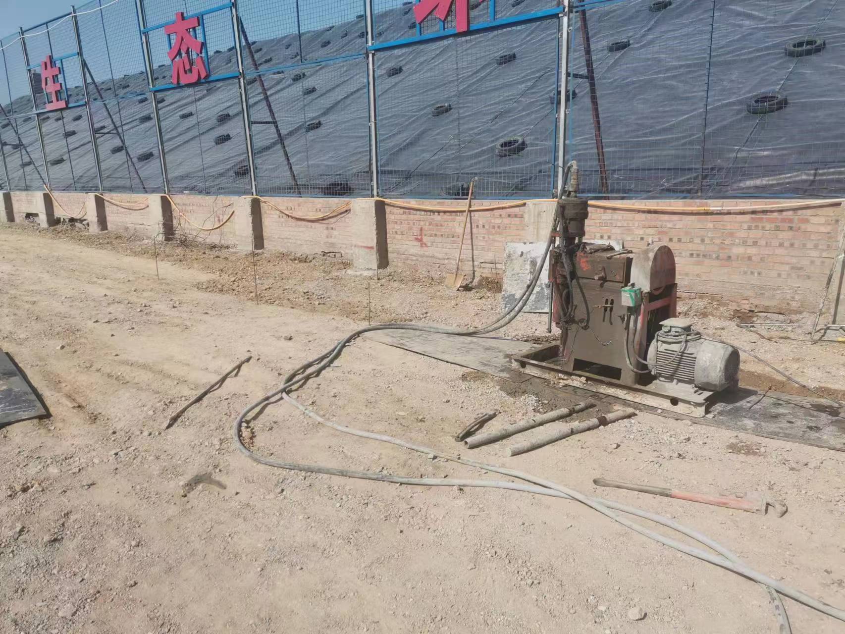 金银川路街道双液注浆